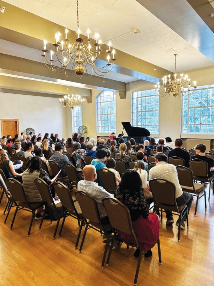 large room with piano