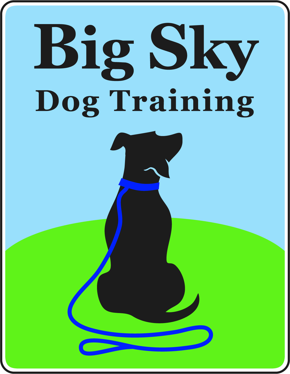 Big Sky Dog Training Logo